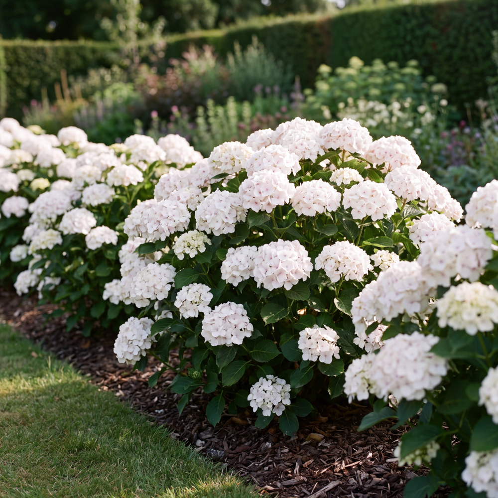 Hortensia 'Madame Emile Mouillere'